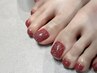 フットネイル＆フットバス込み〈ワンカラー〉