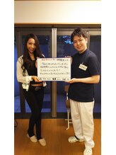BEST　BODY　JAPAN　2016グランプリ竹松カミラさんが来院さえれました！