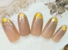 エムネイル(M Nail)/ラメホロMixグラデーション