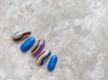 スリー(THREE)/July,2021/nail design