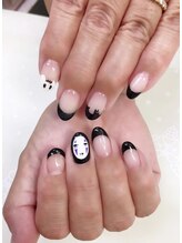 ネイルサロン ティアラリュクス 市川北口店(Tiara Luxe)/かおなしおばけネイル