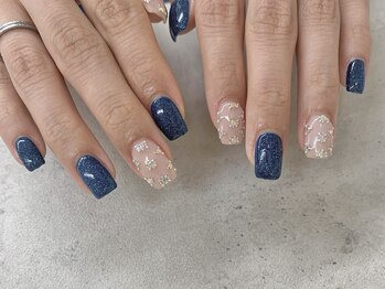 ネイルサロン ドゥ(Nail Salon Doux)/(平田)ビジューネイル