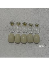 ヌフ(neuf)/アシメデザイン（オフ込）