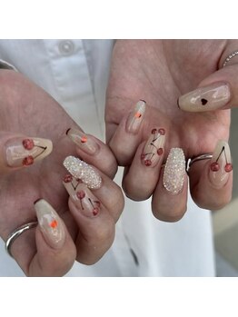 ロミー(Rommy)/さくらんぼネイル