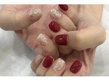 ミアネイル 越谷店(mia nail)/アシメカラー