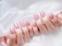 アリサネイル(ALISA NAIL)/グラデーション＋ミラーネイル