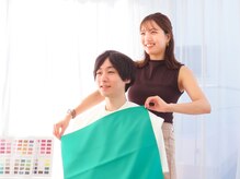 BNTの雰囲気（メンズもパーソナルカラー診断・骨格診断・顔タイプ診断が可能◎）