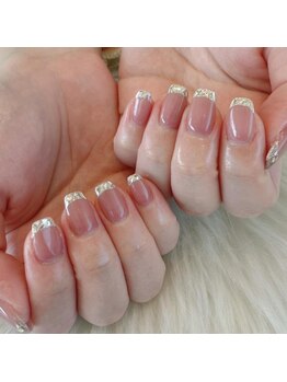 ガラスフレンチxワンカラー