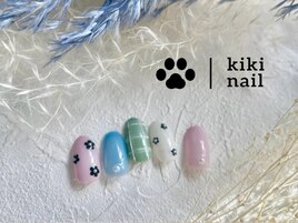 3.4月定額B/花ネイル