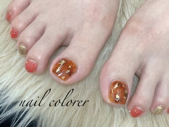 クロレ(colorer)/フット/ベッコウネイル