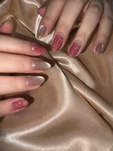 サロン カレア(Salon Kalea)/フラッシュ×マグネットネイル赤