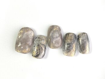 クレモアネイル 池袋西口店(CLEMORE NAIL)/シックな鉱物ネイル