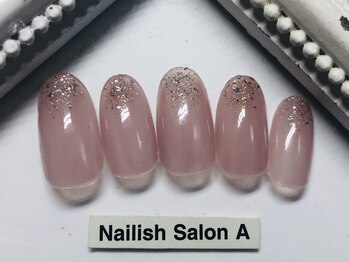 ネイリッシュサロン エー(Nailish Salon A)/シンプルネイル
