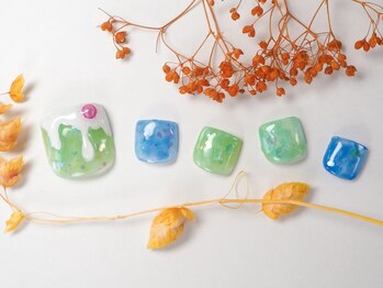 ボボカ(BOVOKA)/クリームソーダフットネイル