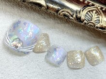 ネイルサロン ふるる 大須店/☆フットプチプラネイル#337