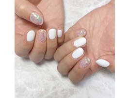 うるうるオーロラネイル