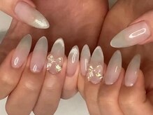 ネイルモア 藤が丘店(nail mor.)/マグネットグラデ