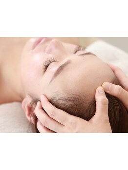 ヘッドスパで癒されたい