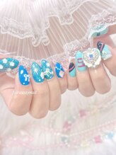 ファラウェイネイル(Faraway nail)/初音ミクネイル☆