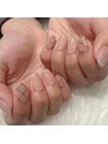 格子柄チェックネイル