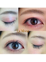 ラ ムーン アイラッシュアンドヘアメイク(La.Moon)/ビフォーアフター（付け足し）