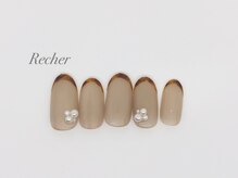 ネイルサロンリシェ 烏丸御池(Recher)/べっ甲フレンチ