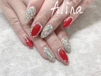 エリナネイルサロン池袋(Alina Nail Salon)/ストーン付け放題