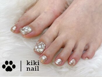キキネイル たまプラーザ店(kikinail)/フットネイル/持ち込みデザイン