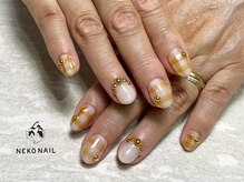 ネコ ネイル(NEKO NAIL)/チェックネイル