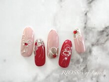 リオッサ オブ ラグーン(RIOSSA of Lagoon)/大人かわいいお正月ネイル