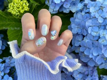 リアン 大宮(Rian)/紫陽花/ビックパーツ/ブルーラメ