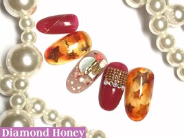 めずらしい星のべっ甲ネイル