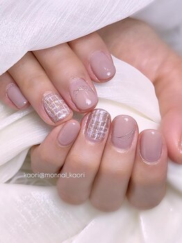 リアンド(Li&)/ツイードシンプルネイル