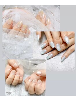 ループ(LOOP)の写真/マグネットネイルで手元をキラキラに♪