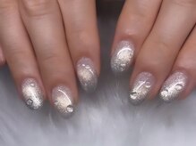 エクラ(Eclat.)/フラッシュマグで梅雨ネイル～