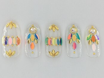 ネイルサロン フラール(Fullard)/411ジェル￥9288スカルプ￥13608