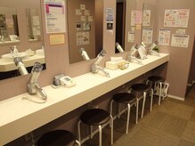 アミーダ イオンタウンおゆみ野店(AMI-IDA)の雰囲気（パウダールーム♪お顔や髪の毛のお直しに。）