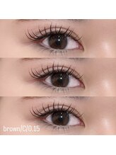 ジェミニ アイラッシュ(gemini eyelash)/ブラウンフラットラッシュ