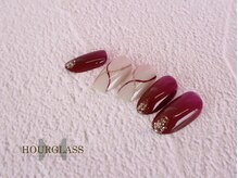 アワーグラスネイル 海田店(HOURGLASS NAIL)/デザインHAND*新6900円/再7900円