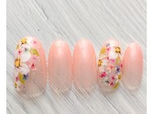 スタジオ1108(Studio1108)/春ネイル お花 ドライフラワー