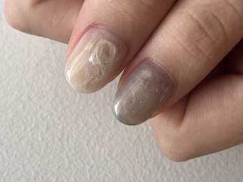 クルネ(QULNE)/ニュアンスネイル/大人ネイル