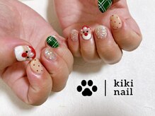 キキネイル たまプラーザ店(kikinail)/クリスマスコース/サンタネイル