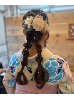 セウラ(SEURA.)/ヘアアレンジ×袴着付け