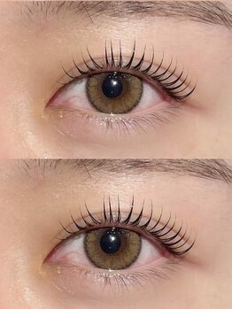 アンアイサロン(UNEeyesalon)の写真/[大分駅/韓国アイドル風束感まつ毛パーマ］コスパ◎《目元専門店》パリジェンヌラッシュリフト☆