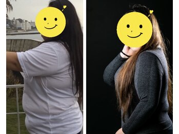 エムビーエルフィットネス 本陣亀島店(MBL.fitness)/お客様の変化【20代女性】