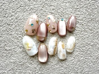 ティーエヌ 麻生店の写真/日常で使えるシンプル系も華やかな上品系も♪あなたに合うとっておきのデザインをご提案します◎