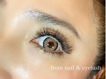 フロムネイルアンドアイラッシュ 神戸三宮(from nail&eyelash)/上バインドロック140束 下40本＊