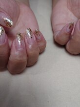 ネイルズ アメリ(Nails amelie)/ラメグラデーション♪