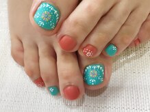 エムネイル(eM nail)/embroidery flower