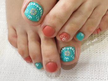 エムネイル(eM nail)/embroidery flower
